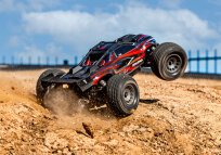 TRAXXAS MINI XRT 1:16 4WD rot BL-3S Brushless-System, mit 2S Lipo + USB-Lader