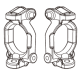 Hyper Go BM10230A Lenkhebel passend für MJX 10208