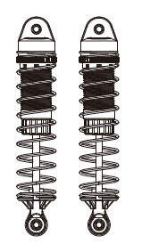 Hyper Go BM10510B Vorderer Stoßdämpfer passend für MJX 10208