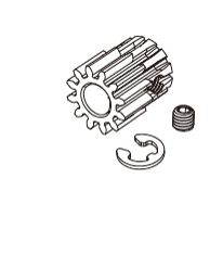 Hyper Go BM10392B Motorritzel passend für MJX 10208