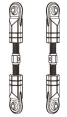 Hyper Go BM10240B Verbindungsgestänge passend für MJX 10208