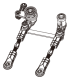 Hyper Go BM10430B Lenkgetriebe-Baugruppe passend für MJX 10208