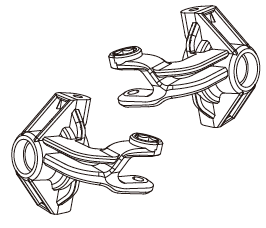 Hyper Go BM10230B Lenkhebel passend für MJX 10208