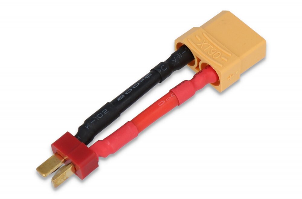 Adapter Deans / T-Plug Stecker auf XT90 Buchse