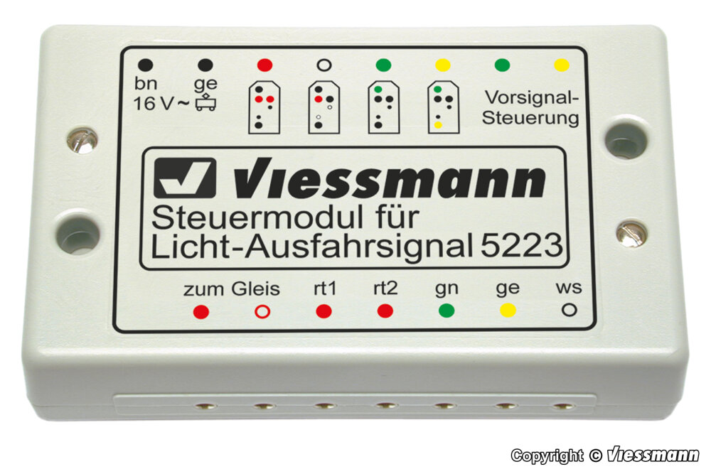 Viessmann 5223 Steuermodul für Licht-Ausfahrsignal