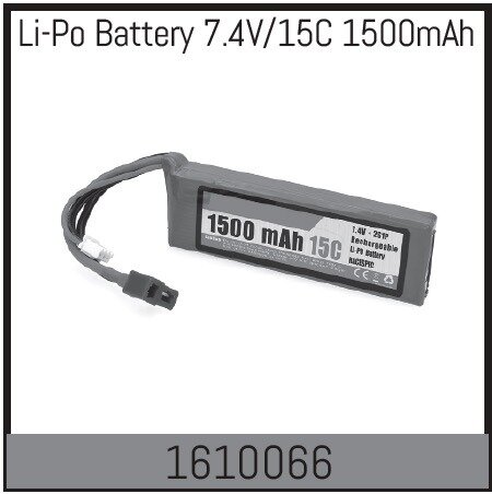 Absima LiPo 7.4V 2S 1500mAh