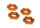TRAXXAS 7758T Radmuttern verzahnt Aluminium orange 17mm (4)