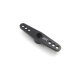 Doppel-Servohorn Aluminium 25T, ca. 46mm, schwarz