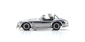 Kyosho First Mini-Z 1:28 Shelby Cobra 427 S/C 1960 Chrome