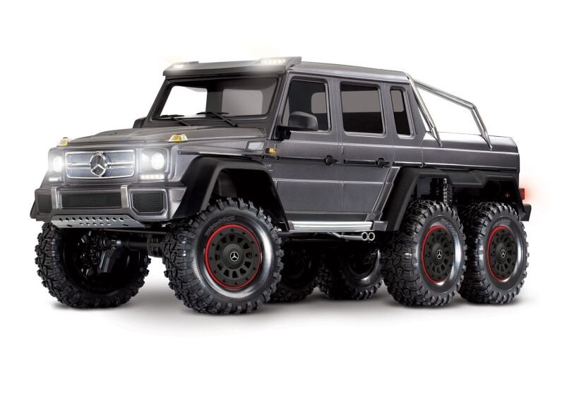 Traxxas TRX-6 Mercedes-Benz G63 AMG 6x6 Clipless RTR TRX88296-4-SLVR silber