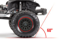 Traxxas TRX-6 Mercedes-Benz G63 AMG 6x6 Clipless RTR TRX88296-4-SLVR silber