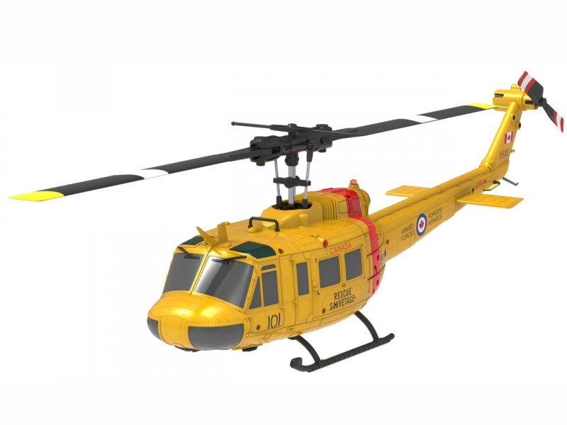 FliteZone Bell UH-1DX Helicopter (Canada) RTF mit 2x Akku