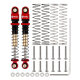 INJORA 43mm Aluminium Gewinde Doppel Barrel Schocks Dämpfer für Axial SCX24