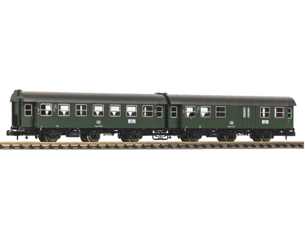 Piko 40765 N 2er Set Umbauwagen B3yg & BD3yg DB IV