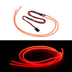 INJORA Flexible, zuschneidbare LED-Lichtstreifen Rot f&uuml;r RC-Autos
