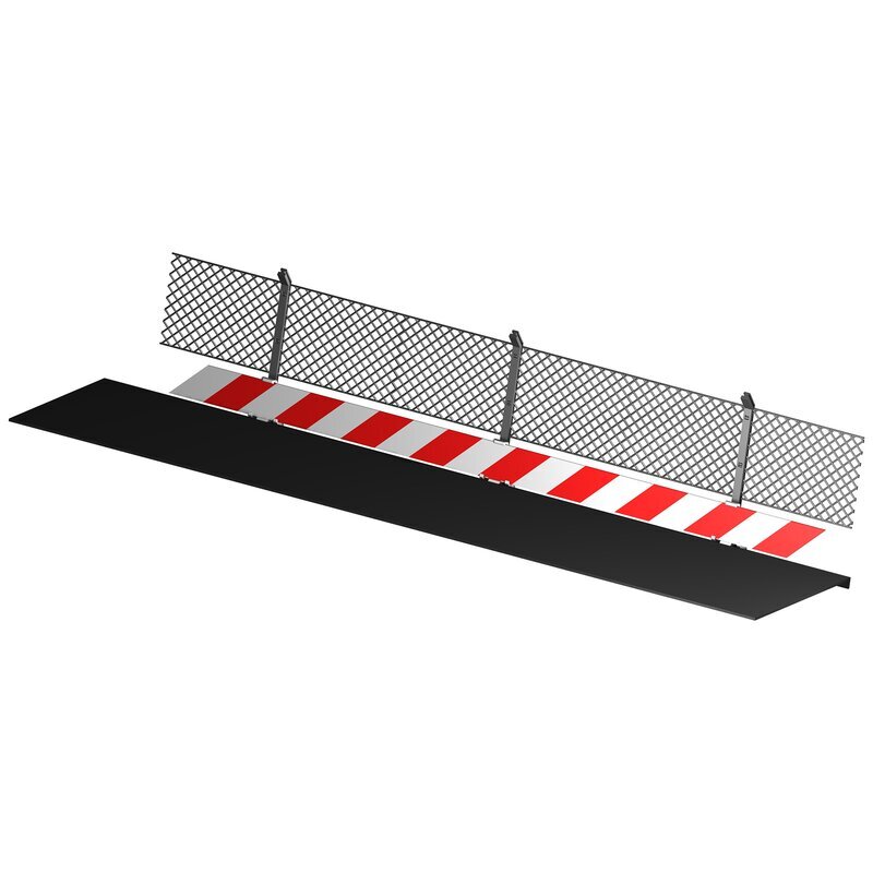 Carrera Evolution Digital 132 / 124 Fangzaun Schutzzaun 2 Meter 21142