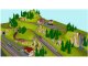 Gleisplan Bergün - Modellbahn Spur N für das Kato Gleissystem 2 x 1 m