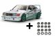Tamiya 1:10 RC MB 190E debis Zakspeed TT-01E + Kugellager Set