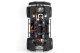 Yikong Pro Crawler Brushless 1/10 Grau YK4107B, 2-Gang mit Beleuchtung
