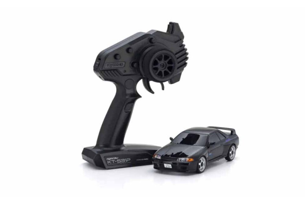 Kyosho Mini-Z AWD Nissan Skyline R32 Initial-D schwarz RTR