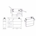 MASTER Servo DS2408, 9,5g, 0,07s @ 45&deg;