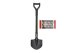 Metallschaufel-Dekoration schwarz 105 x 25 mm für 1/8 1/10 RC Crawler