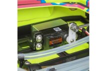Pro Boat PRB08049T1 Blackjack 24 V2 RC Catamaran Brushless: RTR, Heat Wave Visual