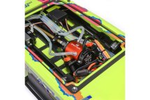 Pro Boat PRB08049T1 Blackjack 24 V2 RC Catamaran Brushless: RTR, Heat Wave Visual