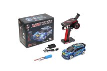 s-idee 284010 RC Rallye Car 1:28 4WD 30 km/h RTR mit Beleuchtung