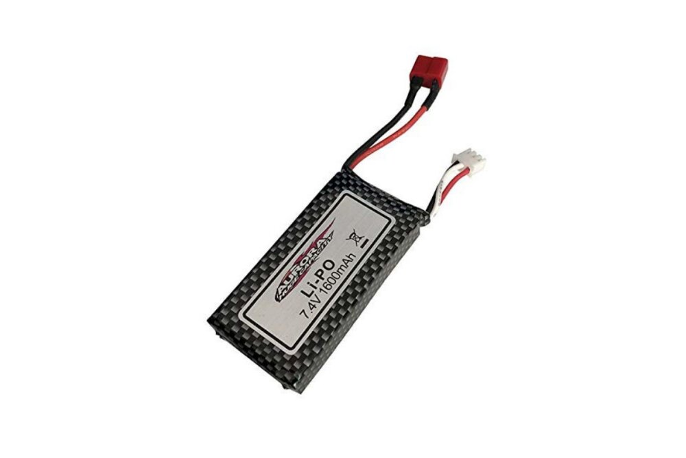 s-idee® 18181 7.4V 1600mAh LiPo Akku für RC Fahrzeuge