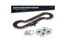 Carrera Grid Masters Digital 132 Rennbahn Set 5,7m