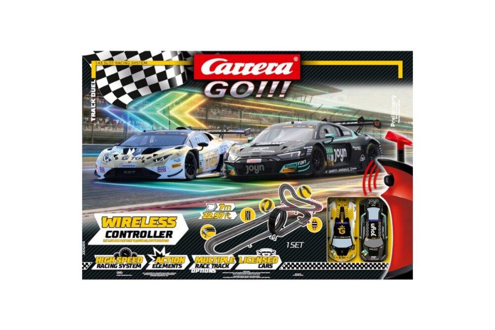 Carrera GO!!! Rennbahn DTM Track Duel Wireless Set