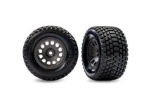 Traxxas TRX10772 Mini-XRT Reifen auf Felgen grau