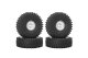 s-idee® 1.9 Reifen Rockstyre Beadlockfelgen Silber 4er Set