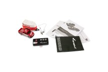 Amewi 22681 1:64 RC Pickup Die Cast mit Pferdeanh&auml;nger RTR rot mit Licht