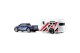 Amewi 22680 1:64 RC Pickup Die Cast mit Wohnwagenanhänger RTR blau mit Licht