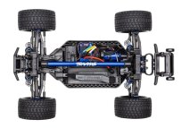 Traxxas Rustler 4x4 Ultimate 1:10 RTR mit 3S LiPo Ladeger&auml;t blau