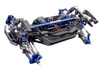 Traxxas Rustler 4x4 Ultimate 1:10 RTR mit 3S LiPo Ladeger&auml;t blau