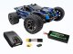 Traxxas Rustler 4x4 Ultimate 1:10 RTR mit 3S LiPo Ladegerät blau