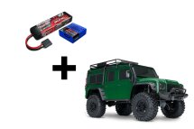 Traxxas TRX-4 LR Defender 4x4 gr&uuml;n RTR 1/10 4WD Crawler Clipless RTR Set
