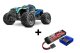 TRAXXAS Stampede 4x4 VXL 3S HD grün 1/10 Monster-Truck RTR Brushless, Clipless bis 100 km/h Bundle
