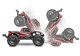 TRAXXAS Stampede 4x4 VXL 3S HD grün 1/10 Monster-Truck RTR Brushless, Clipless bis 100 km/h Bundle