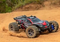 Traxxas Rustler 4x4 rot brushless 2S 1/10 Stadium-Truck RTR Bundle