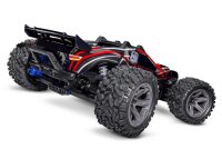 Traxxas Rustler 4x4 rot brushless 2S 1/10 Stadium-Truck RTR Bundle