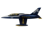 AMXFlight L-39 Albatros EPO PNP EDF Jet im Breitling Design R&uuml;ckl&auml;ufer