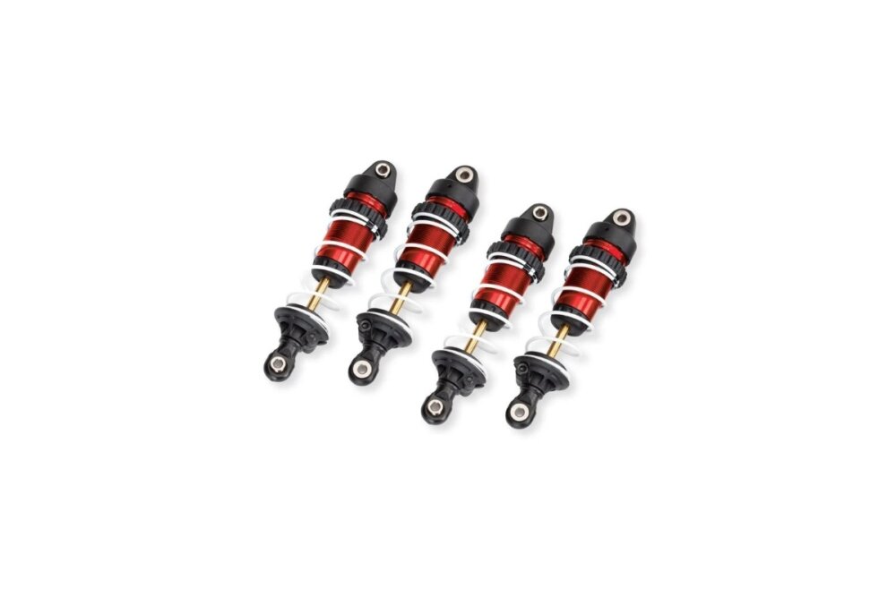 Stoßdämpfer GTR lang rot mit Federn (4) TRAXXAS Mini-Maxx / XRT