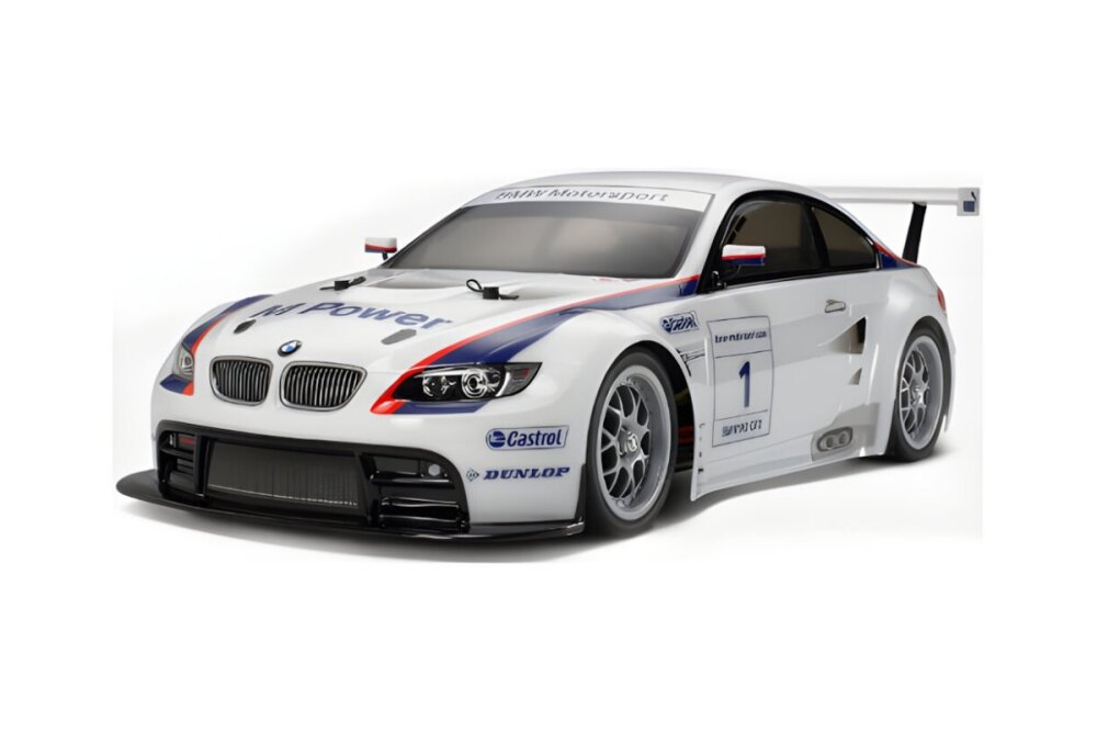 Tamiya 58449 BMW M3 GT2 2009 (TT-01E) mit Licht Bausatz