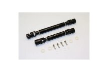 Aluminium & Stahl Kardanwellen v/h schwarz TRX-4