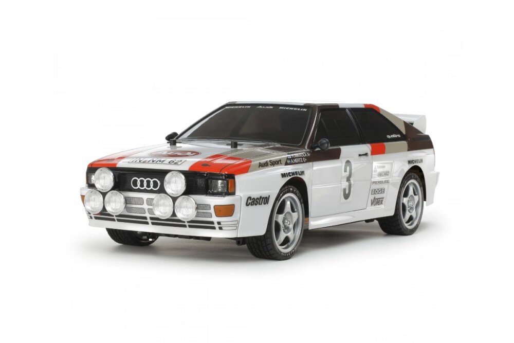 Tamiya Kar.-Satz Audi Quattro Rallye A2 1:10 Klar