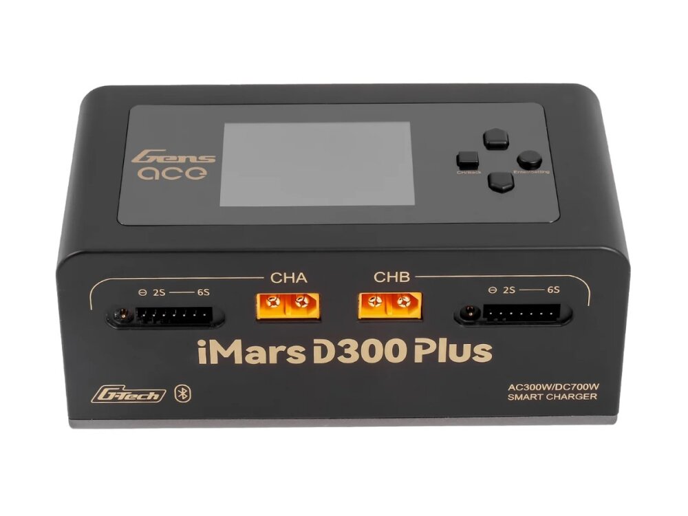 GensAce Imars D300 Plus G-Tech Doppelladegerät AC/DC...